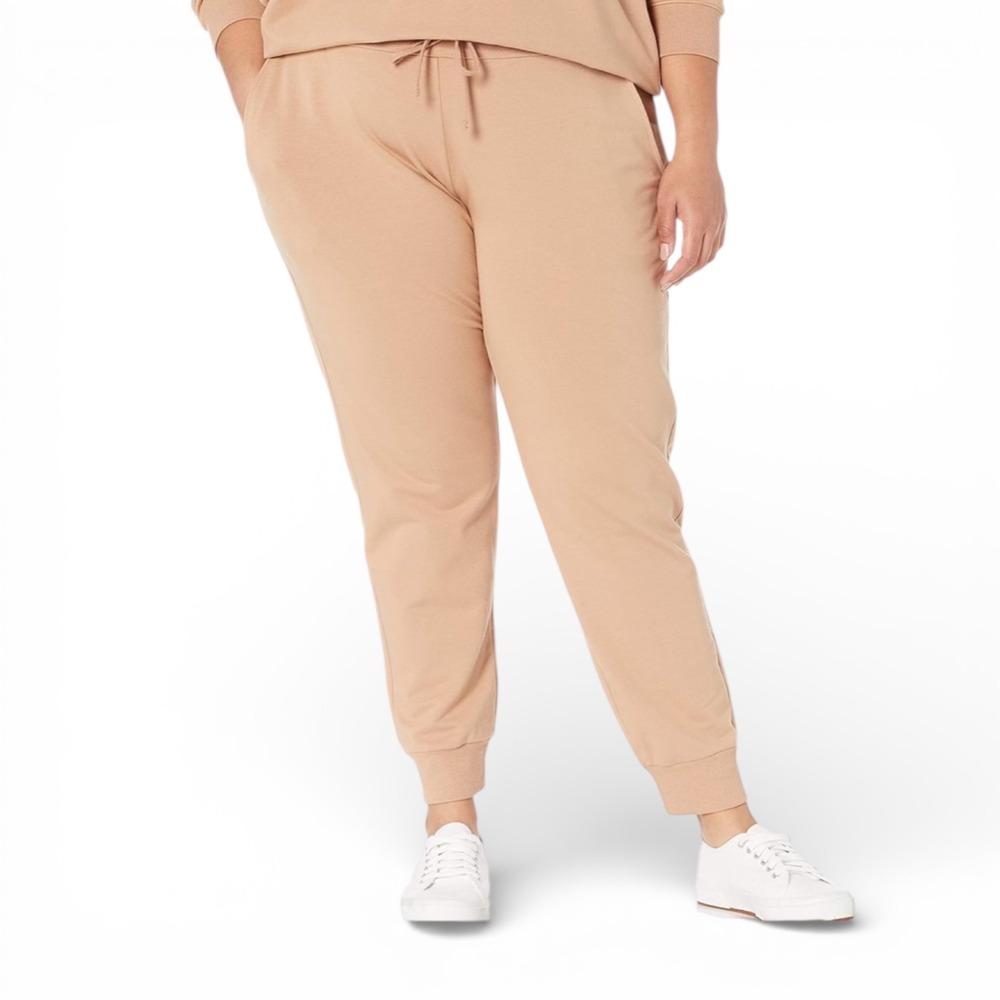 The Drop Grace Praline Jogger Sweatpants XXL Casual Comfort Drawstring Pockets